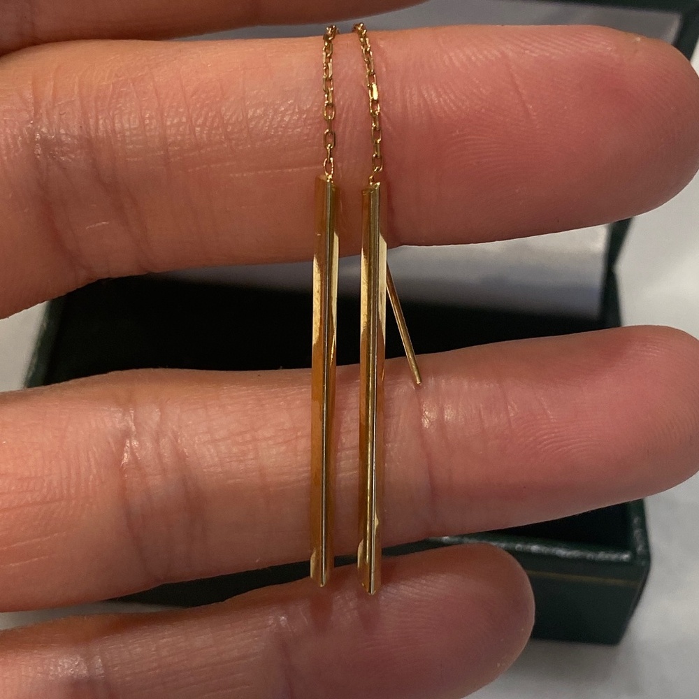 14 KT Dangle Earrings